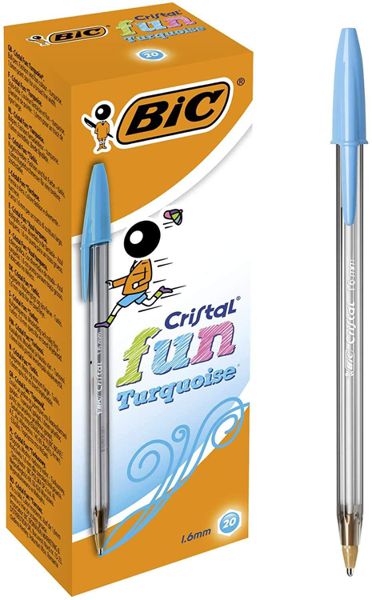 Bic cristal colores azul