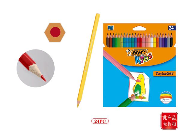 Lápices de colores 24 uds. 9375183 bic