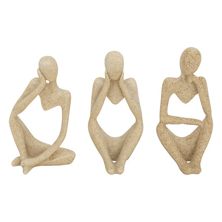 Statue femmes rsn aby x3 h11,5