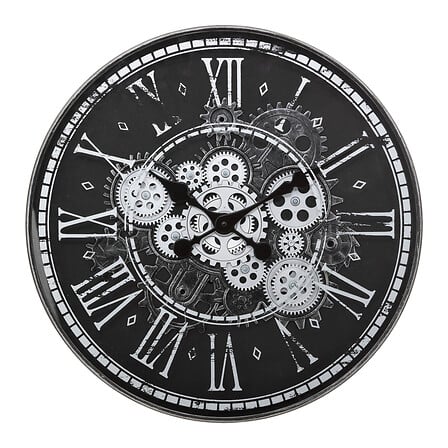 Reloj con mecanismo Izia diám. 51 cm plástico