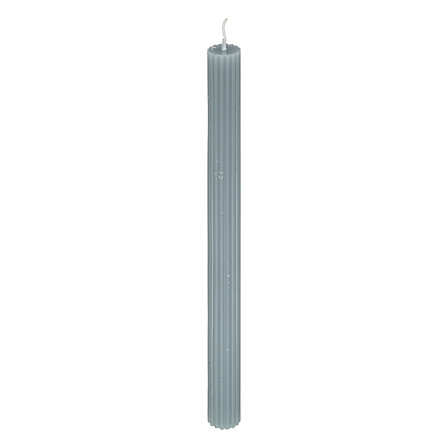 Vela larga Demi azul tormenta, 26 cm de alto