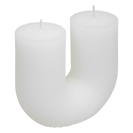 Vela U Demi blanca
