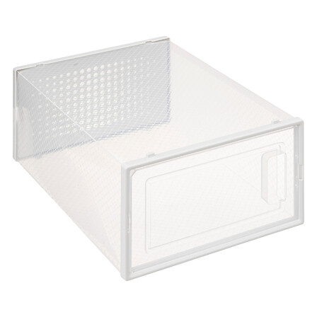 Caja de zapatos "Stak" L de plástico