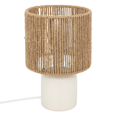 Lámpara de mesa Koby Blanco H24cm