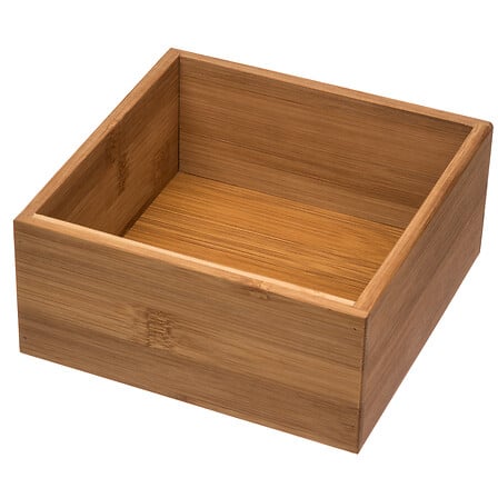 Organizador de bambú Tidy Smart 15 x 15 cm