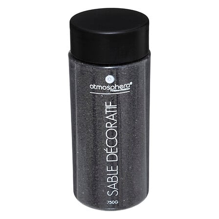 Arena decorativa 750 g negro