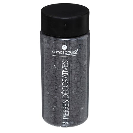 Piedras decorativas 750 g negro