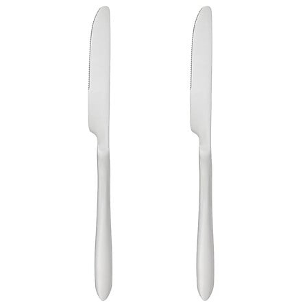 Juego de 2 cuchillos de acero inoxidable Nevis
