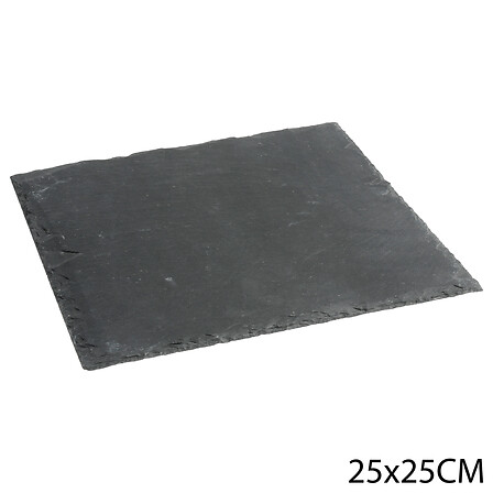 Tabla de presentación de pizarra 25 x 25 cm