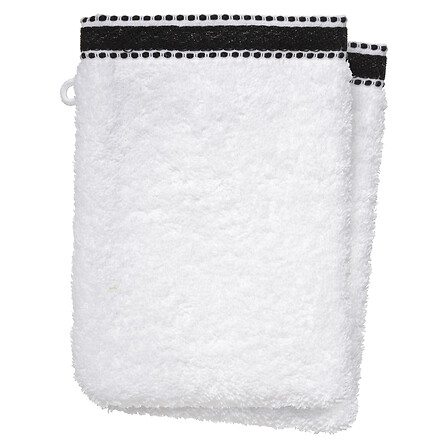 Lote de 2 guantes Joia 15 x 21 cm algodón 550 g/m² blanco