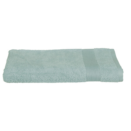 Toalla de baño 50 x 90 cm algodón 450 g/m² blanco azulado