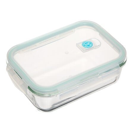 Fiambrera rectangular de cristal Clipeat 1,18 l