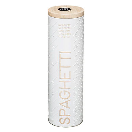 Bote para espaguetis de metal en relieve Scandi Edition