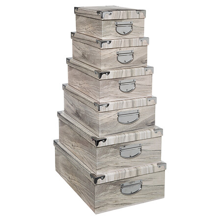 Boite x6 imp box'wood ass