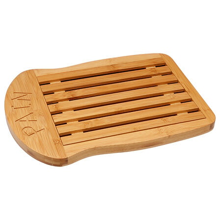 Tabla de cortar de bambú para pan 34 x 26 cm