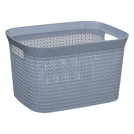 Panier linge 25l gris scandi