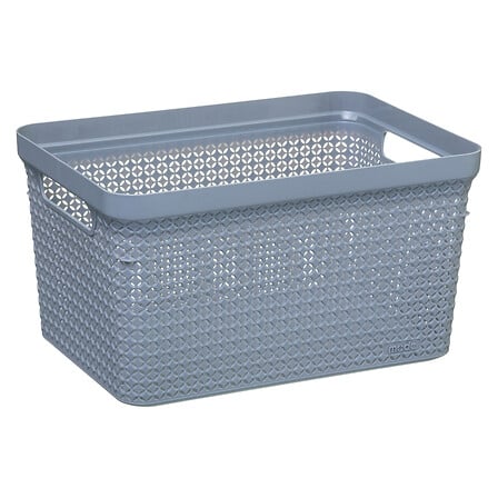 Panier linge 5l gris scandi