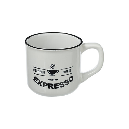 Taza alta esmaltada Bistrot 14 cl, varios modelos