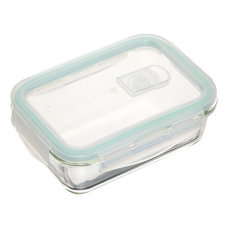Fiambrera rectangular de cristal Clipeat 0,54 l