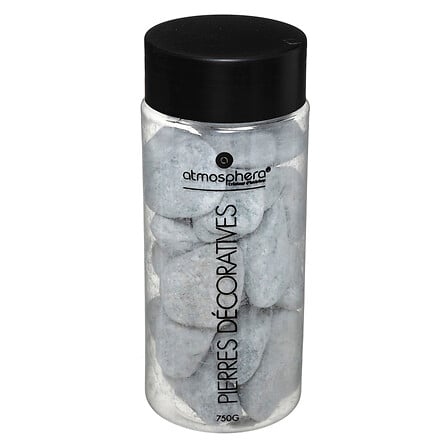 Piedras decorativas 750 g modelo grande gris