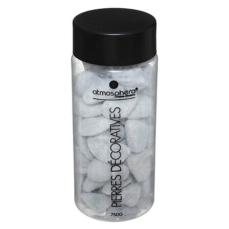 Piedras decorativas 750 g modelo mediano gris