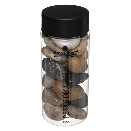Piedras decorativas 750 g modelo grande marrón