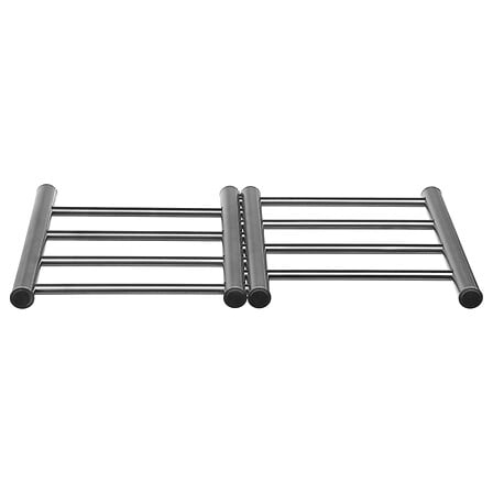 Salvamantel extensible de acero inoxidable