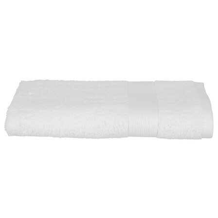 Serviette 450gsm blanc 50x90