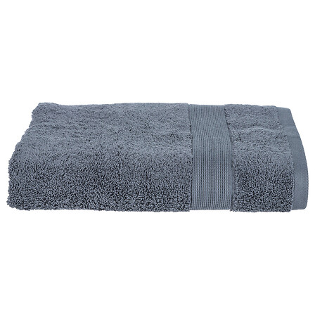 Drap douche 450 gris f 70x130