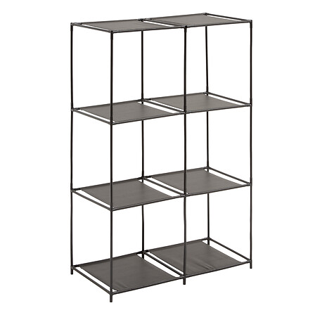 Estantería básica en forma de cubo con 6 compartimentos Mix n'modul