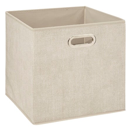 Boite rgmt 31x31 beige chine