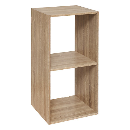 Etagere 2 cases nat mix