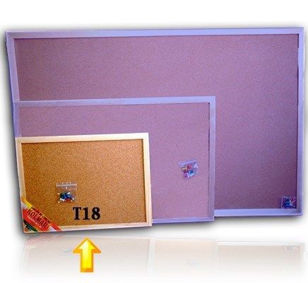 Tablero corcho 30x40 t18
