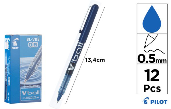 Rotulador pilot vball 5 azul