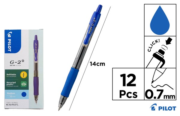 Pilot g2 azul,(75)