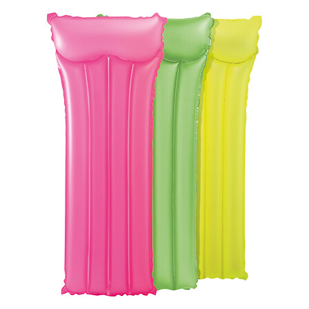Colchoneta hinchable neon 183x