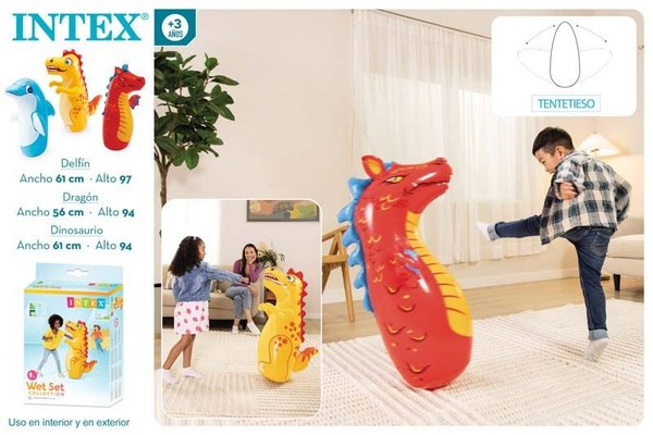 Tentetieso 3-d bop bags - 3/as