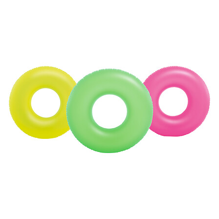 Rueda hinchable neon 91cm 3/s
