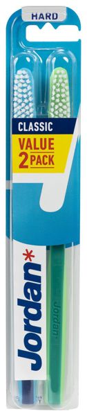 Jordan cepillos dent.clasic duro (2x1)