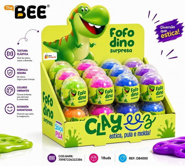 Ciayeez Surpresa 12g4x18 Fofodino