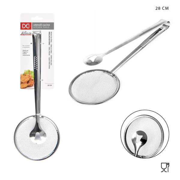 Pinza frittura 28cm