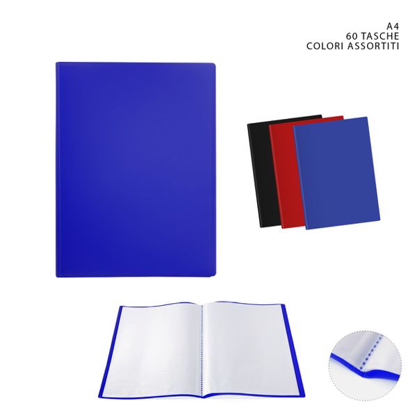 Carpeta flexible a4 60 páginas