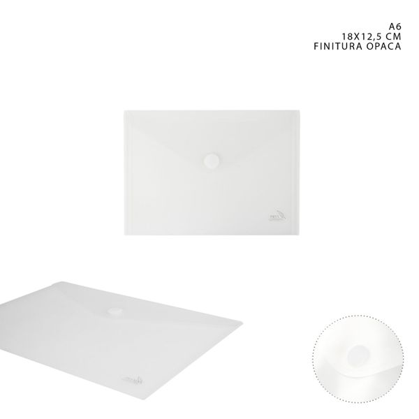 Carpeta con cierre velcro a6 179x125mm