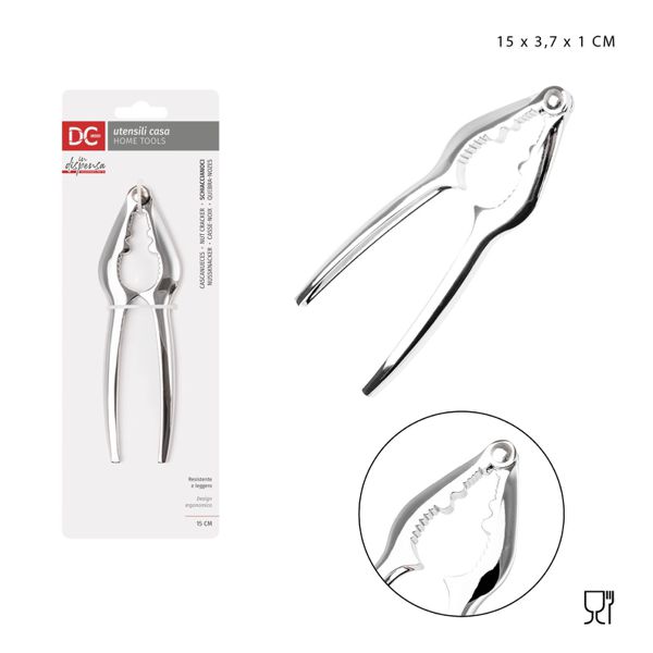 Cascanueces metal 15x3.7x1cm