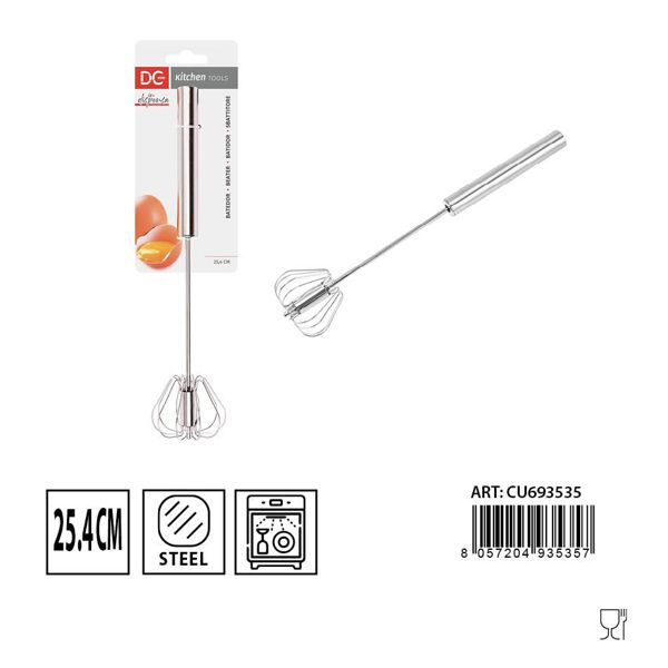 Batidor huevo 25,4cm
