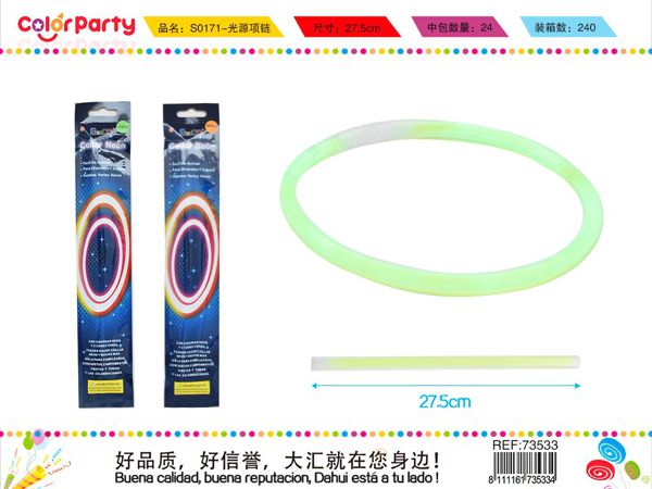 Collar fluorescente