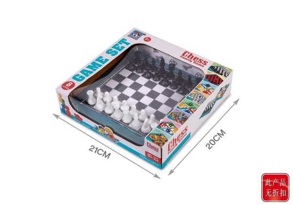 Juego ajedrez caja