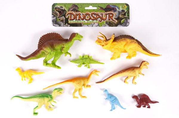 Dinosaurios en bolsa