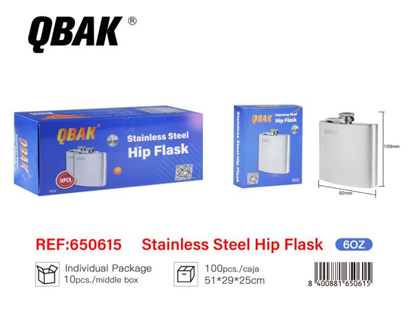 Stainlesssteel hip flask