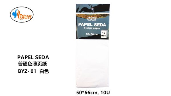 Papel seda-blanco ;.1 k 101'15: t015 1".1(1